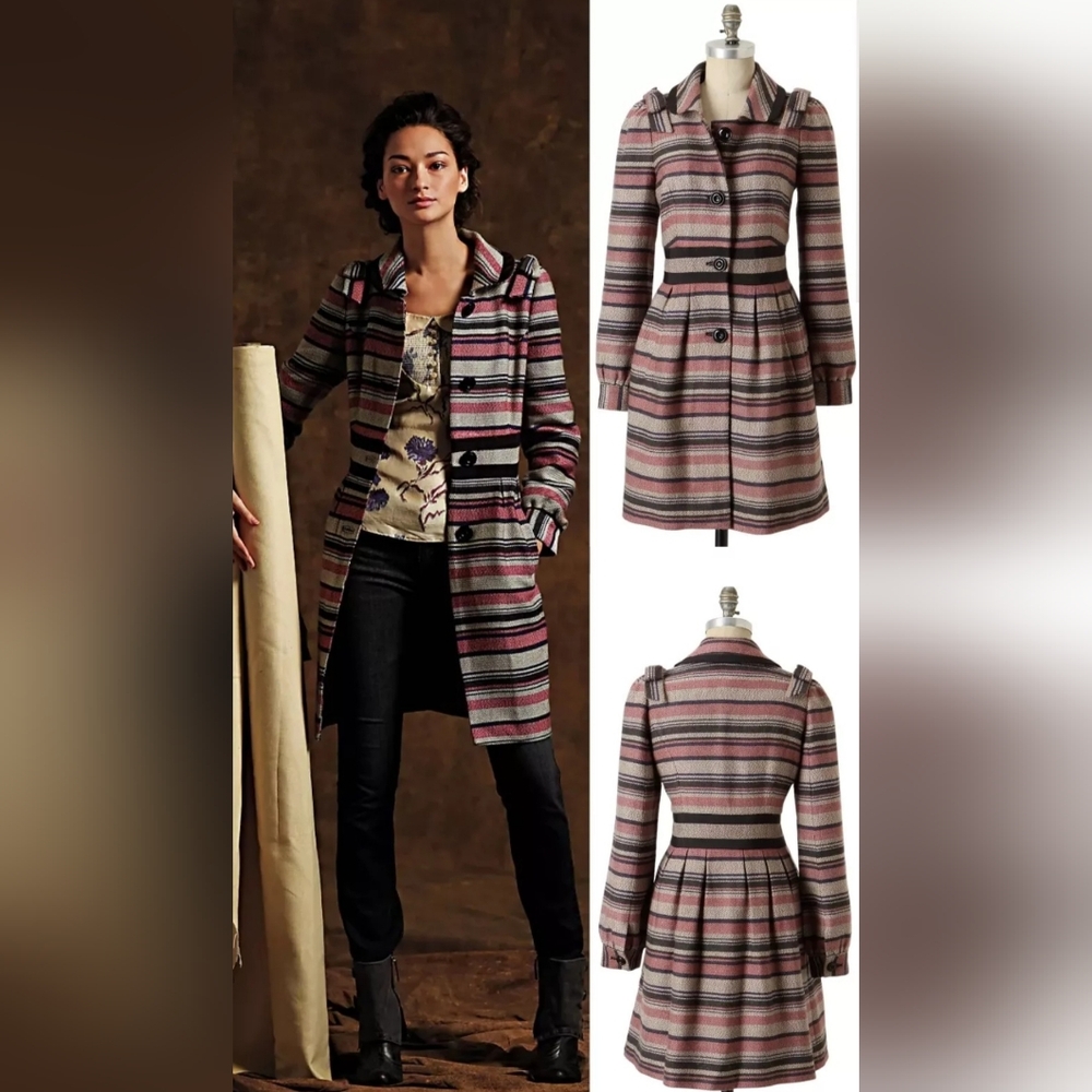 Anthropologie Elevenses Coat